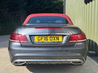USED 2016 16 MERCEDES-BENZ E-CLASS 2.1 E220d AMG Line Edition (Premium) Cabriolet 2dr Diesel G-Tronic+ Euro 6 (s/s) (177 ps) 