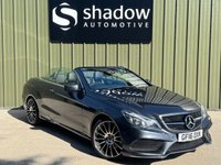 USED 2016 16 MERCEDES-BENZ E-CLASS 2.1 E220d AMG Line Edition (Premium) Cabriolet 2dr Diesel G-Tronic+ Euro 6 (s/s) (177 ps) 