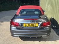 USED 2016 16 MERCEDES-BENZ E-CLASS 2.1 E220d AMG Line Edition (Premium) Cabriolet 2dr Diesel G-Tronic+ Euro 6 (s/s) (177 ps) 