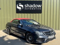 USED 2016 16 MERCEDES-BENZ E-CLASS 2.1 E220d AMG Line Edition (Premium) Cabriolet 2dr Diesel G-Tronic+ Euro 6 (s/s) (177 ps) 