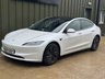 USED 2024 24 TESLA Model 3 Saloon 4dr Electric Auto RWD (208 ps) FULL LEATHER PAN ROOF CARPLAY