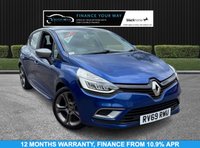 USED 2019 69 RENAULT CLIO 0.9 TCe GT Line Hatchback 5dr Petrol Manual Euro 6 (s/s) (90 ps) HERE AT MOTOR SWITCH YOUR NEW MOTOR IS JUST A SWITCH AWAY WITH THIS RENAULT CLIO TCE GT LINE HATCHBACK 5DR, 0.9 PETROL, MANUAL, EURO 6 WHICH COMES WITH A FULL 12 MONTHS NATIONWIDE WARRANTY AND ALSO COMES WITH A FULL 12 MONTHS MOT, THIS VEHICLE WAS LAST SERVICED AT 29471 MILES, WITH ONLY 2 FORMER KEEPERS, AND ALSO COMES WITH 2 KEYS AND IS A LOW INSURANCE GROUP, FINANCE AVAILABLE FROM 10.9% APR, DELIVERY AVAILABLE, PART EX WELCOME, FULLY VALETED USING AUTO SMART PRODUCTS, HPI CLEAR MILEAGE CHECKED