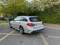 USED 2017 17 MERCEDES-BENZ C-CLASS 2.0 C350e 6.4kWh AMG Line (Premium) Estate 5dr Petrol Plug-in Hybrid G-Tronic+ Euro 6 (s/s) (293 ps) Panoramic Sunroof, Memory Seats