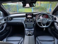 USED 2017 17 MERCEDES-BENZ C-CLASS 2.0 C350e 6.4kWh AMG Line (Premium) Estate 5dr Petrol Plug-in Hybrid G-Tronic+ Euro 6 (s/s) (293 ps) Panoramic Sunroof, Memory Seats