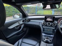 USED 2017 17 MERCEDES-BENZ C-CLASS 2.0 C350e 6.4kWh AMG Line (Premium) Estate 5dr Petrol Plug-in Hybrid G-Tronic+ Euro 6 (s/s) (293 ps) Panoramic Sunroof, Memory Seats