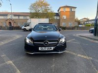 USED 2017 17 MERCEDES-BENZ C-CLASS 2.1 C220d AMG Line (Premium) Coupe 2dr Diesel G-Tronic+ Euro 6 (s/s) (170 ps) Panoramic Sunroof, Memory Seats
