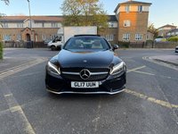 USED 2017 17 MERCEDES-BENZ C-CLASS 2.1 C220d AMG Line (Premium) Coupe 2dr Diesel G-Tronic+ Euro 6 (s/s) (170 ps) Panoramic Sunroof, Memory Seats