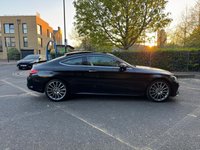 USED 2017 17 MERCEDES-BENZ C-CLASS 2.1 C220d AMG Line (Premium) Coupe 2dr Diesel G-Tronic+ Euro 6 (s/s) (170 ps) Panoramic Sunroof, Memory Seats