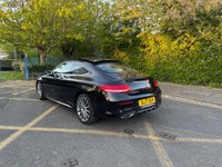 USED 2017 17 MERCEDES-BENZ C-CLASS 2.1 C220d AMG Line (Premium) Coupe 2dr Diesel G-Tronic+ Euro 6 (s/s) (170 ps) Panoramic Sunroof, Memory Seats