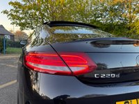 USED 2017 17 MERCEDES-BENZ C-CLASS 2.1 C220d AMG Line (Premium) Coupe 2dr Diesel G-Tronic+ Euro 6 (s/s) (170 ps) Panoramic Sunroof, Memory Seats