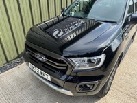 USED 2022 72 FORD RANGER 2.0 EcoBlue Wildtrak Pickup Double Cab 4dr Diesel Auto 4WD Euro 6 (s/s) (213 ps) Elec Roller + FFSH + TOW BAR