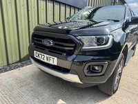 USED 2022 72 FORD RANGER 2.0 EcoBlue Wildtrak Pickup Double Cab 4dr Diesel Auto 4WD Euro 6 (s/s) (213 ps) Elec Roller + FFSH + TOW BAR