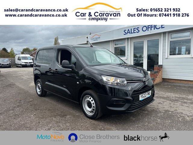 View our Toyota Proace City 1.5 BlueHDi Active Short Panel Van 5dr Diesel Manual SWB Euro 6 (s/s) (100 bhp)