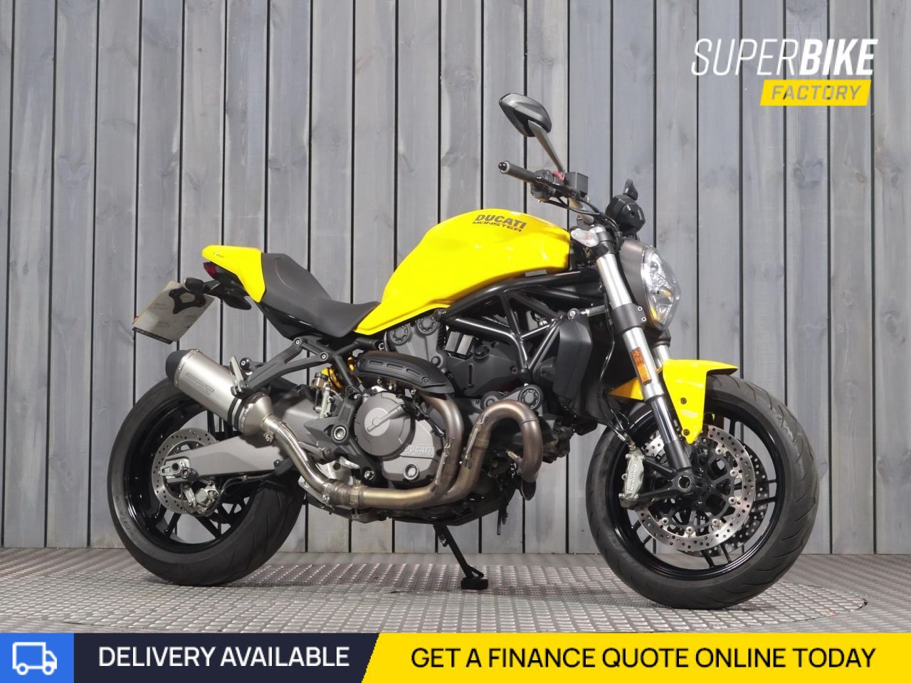 2019 Ducati Ducati Monster Yellow Ducati Monster 821 Yellow 2018