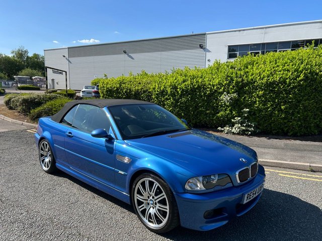 2004 54 BMW M3 3.2 Convertible 2dr Petrol Manual (292 g/km, 343 bhp)-1 Owner From New-Finished In Estoril Blue Metallic With Black Dakota Leather Upholstery-19