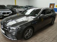 USED 2021 21 MERCEDES-BENZ E-CLASS 2.0 E300de 13.5kWh AMG Line Estate 5dr Diesel Plug-in Hybrid G-Tronic+ Euro 6 (s/s) (306 ps) SAT NAV ANDROID APPLE CARPLAY HEATED LEATHER SEATS REAR VIEW CAMERA CRUISE CONTROL PARKING SENSORS 1 OWNER EXCELLENT MERCEDES SERVICE HISTORY WARRANTY