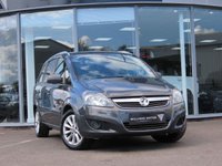 USED 2013 63 VAUXHALL ZAFIRA 1.7 CDTi ecoFLEX Design MPV 5dr Diesel Manual Euro 5 (SNav) (110 ps) CAMBELT REPLACED