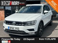 USED 2016 66 VOLKSWAGEN TIGUAN 2.0 TDI BlueMotion Tech SE Navigation SUV 5dr Diesel DSG Euro 6 (s/s) (150 ps) 2 KEYS BOOK PACK FULL SERVICE 1 YEAR MOT WITHIN THE SALE