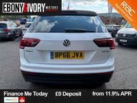 USED 2016 66 VOLKSWAGEN TIGUAN 2.0 TDI BlueMotion Tech SE Navigation SUV 5dr Diesel DSG Euro 6 (s/s) (150 ps) 2 KEYS BOOK PACK FULL SERVICE 1 YEAR MOT WITHIN THE SALE