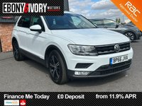 USED 2016 66 VOLKSWAGEN TIGUAN 2.0 TDI BlueMotion Tech SE Navigation SUV 5dr Diesel DSG Euro 6 (s/s) (150 ps) 2 KEYS BOOK PACK FULL SERVICE 1 YEAR MOT WITHIN THE SALE