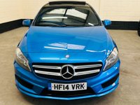 USED 2014 14 MERCEDES-BENZ A-CLASS 2.1 A220 CDi AMG Sport Panoramic Hatchback 5 Door Diesel 7G-DCT Euro 6 (s/s) (170 ps) ULEZ EURO 6 &pound;20 TAX PANO ROOF