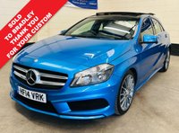 USED 2014 14 MERCEDES-BENZ A-CLASS 2.1 A220 CDi AMG Sport Panoramic Hatchback 5 Door Diesel 7G-DCT Euro 6 (s/s) (170 ps) ULEZ EURO 6 &pound;20 TAX PANO ROOF