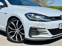 USED 2017 67 VOLKSWAGEN GOLF 2.0 TDI BlueMotion Tech GTD Hatchback 5dr Diesel DSG Euro 6 (s/s) (184 ps) MASSIVE SPEC  LOW MILES LEATHER