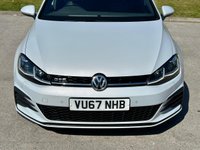 USED 2017 67 VOLKSWAGEN GOLF 2.0 TDI BlueMotion Tech GTD Hatchback 5dr Diesel DSG Euro 6 (s/s) (184 ps) MASSIVE SPEC  LOW MILES LEATHER