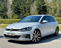USED 2017 67 VOLKSWAGEN GOLF 2.0 TDI BlueMotion Tech GTD Hatchback 5dr Diesel DSG Euro 6 (s/s) (184 ps) MASSIVE SPEC  LOW MILES LEATHER