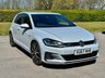 USED 2017 67 VOLKSWAGEN GOLF 2.0 TDI BlueMotion Tech GTD Hatchback 5dr Diesel DSG Euro 6 (s/s) (184 ps) MASSIVE SPEC  LOW MILES LEATHER