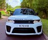 USED 2020 70 LAND ROVER RANGE ROVER SPORT SVR 5.0 P575 V8 GPF SVR SUV 5dr Petrol Auto 4WD Euro 6 (s/s) (575 ps) 12 MONTH WARRANTY