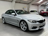 USED 2016 66 BMW 4 SERIES 2.0 420i M Sport Convertible 2dr Petrol Auto Euro 6 (s/s) (184 ps) 19"ALLOYS+PRO NAV+ AIR COLLAR