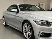 USED 2016 66 BMW 4 SERIES 2.0 420i M Sport Convertible 2dr Petrol Auto Euro 6 (s/s) (184 ps) 19"ALLOYS+PRO NAV+ AIR COLLAR