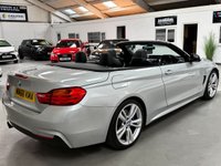 USED 2016 66 BMW 4 SERIES 2.0 420i M Sport Convertible 2dr Petrol Auto Euro 6 (s/s) (184 ps) 19"ALLOYS+PRO NAV+ AIR COLLAR