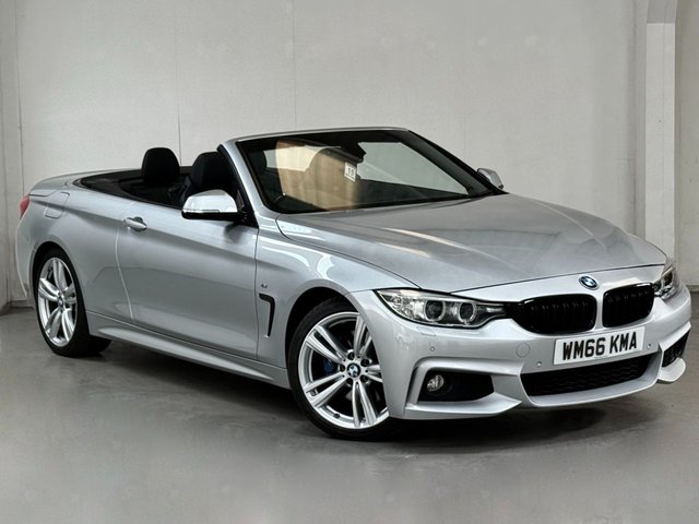 2016 66 BMW 4 Series 2.0 420i M Sport Convertible 2dr Petrol Auto Euro 6 (s/s) (184 ps)
