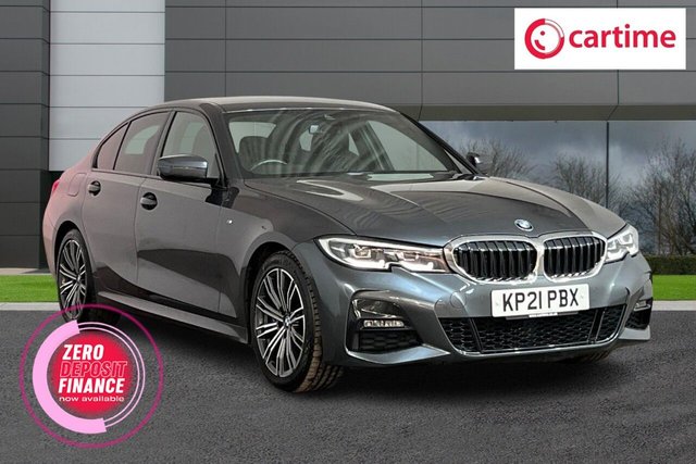 View our BMW 3 Series 2.0 330i M Sport Saloon 4dr Petrol Auto Euro 6 (s/s) (258 ps) Media Display, Apple CarPlay, Satellite Navigation, Heated Seats, Reversing Camera
