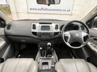 USED 2013 13 TOYOTA HI-LUX 3.0 D-4D Invincible Pickup Double Cab 4dr Diesel Manual 4WD Euro 5 (171 ps) www.suffolkcarcentre.co.uk - Located at Ilketshall