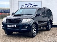 USED 2013 13 TOYOTA HI-LUX 3.0 D-4D Invincible Pickup Double Cab 4dr Diesel Manual 4WD Euro 5 (171 ps) www.suffolkcarcentre.co.uk - Located at Ilketshall