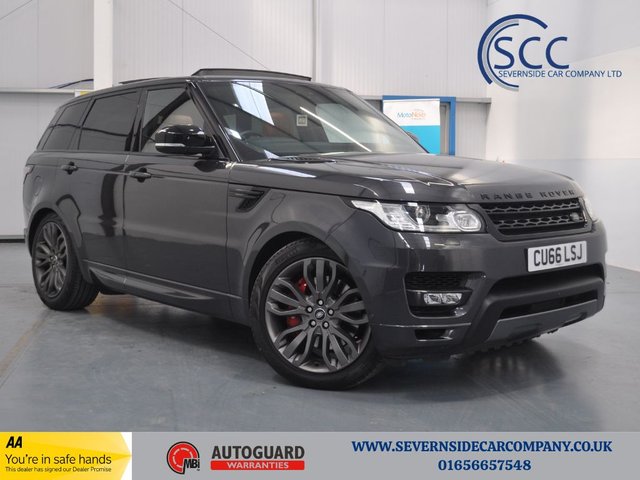 2017 66 Land Rover Range Rover Sport 3.0 SD V6 HSE Dynamic SUV 5dr Diesel Auto 4WD Euro 6 (s/s) (306 ps)