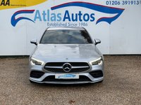 USED 2021 21 MERCEDES-BENZ CLA 1.3 CLA180 AMG Line Coupe 4dr Petrol 7G-DCT Euro 6 (s/s) (136 ps) AUTOMATIC, Apple Car Play, Wireless Charging, Heated Leather Seats, Reverse Camera, Sat Nav, 18" AMG Alloy Wheels, Front & Rear Park Control, Dual Climate Control, Cruise Control, Bluetooth Phone Prep, DAB Radio