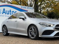 USED 2021 21 MERCEDES-BENZ CLA 1.3 CLA180 AMG Line Coupe 4dr Petrol 7G-DCT Euro 6 (s/s) (136 ps) AUTOMATIC, Apple Car Play, Wireless Charging, Heated Leather Seats, Reverse Camera, Sat Nav, 18" AMG Alloy Wheels, Front & Rear Park Control, Dual Climate Control, Cruise Control, Bluetooth Phone Prep, DAB Radio