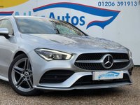 USED 2021 21 MERCEDES-BENZ CLA 1.3 CLA180 AMG Line Coupe 4dr Petrol 7G-DCT Euro 6 (s/s) (136 ps) AUTOMATIC, Apple Car Play, Wireless Charging, Heated Leather Seats, Reverse Camera, Sat Nav, 18" AMG Alloy Wheels, Front & Rear Park Control, Dual Climate Control, Cruise Control, Bluetooth Phone Prep, DAB Radio
