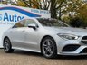 USED 2021 21 MERCEDES-BENZ CLA 1.3 CLA180 AMG Line Coupe 4dr Petrol 7G-DCT Euro 6 (s/s) (136 ps) AUTOMATIC, Apple Car Play, Wireless Charging, Heated Leather Seats, Reverse Camera, Sat Nav, 18" AMG Alloy Wheels, Front & Rear Park Control, Dual Climate Control, Cruise Control, Bluetooth Phone Prep, DAB Radio
