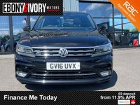 USED 2016 16 VOLKSWAGEN TIGUAN 2.0 TDI BlueMotion Tech R-Line SUV 5dr Diesel DSG 4Motion Euro 6 (s/s) (150 ps) FULL SERVICE HISTORY INCLUDING TIMING BELT + WATER PUMP CHANGE @67K, 2 KEYS, BOOK PACK, FRESH SERVICE + 1YR MOT WITHIN THE SALE