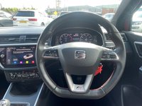 USED 2021 70 SEAT ARONA 1.0 TSI FR Sport SUV 5dr Petrol Manual Euro 6 (s/s) (110 ps) 1 OWNER FROM NEW, FULL SERVICE HISTORY, 2 KEYS, BOOK PACK, FRESH SERVICE + 1YR MOT WITHIN THE SALE