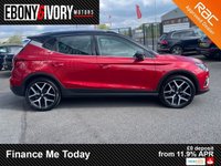 USED 2021 70 SEAT ARONA 1.0 TSI FR Sport SUV 5dr Petrol Manual Euro 6 (s/s) (110 ps) 1 OWNER FROM NEW, FULL SERVICE HISTORY, 2 KEYS, BOOK PACK, FRESH SERVICE + 1YR MOT WITHIN THE SALE