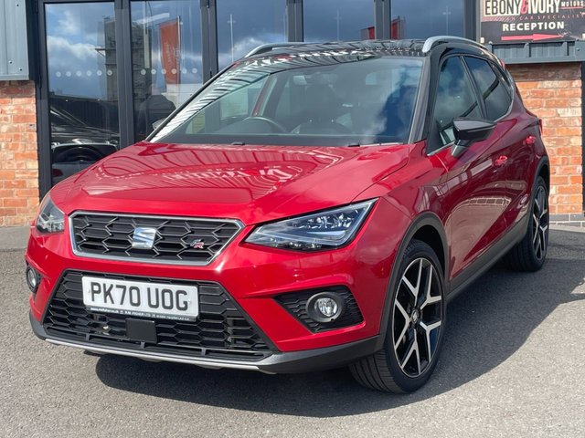 2021 70 Seat Arona 1.0 TSI FR Sport SUV 5dr Petrol Manual Euro 6 (s/s) (110 ps)