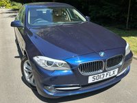 USED 2013 13 BMW 5 SERIES 3.0 530d SE Saloon 4dr Diesel Auto Euro 5 (s/s) (258 ps) SAT NAV,LEATHER,MEDIA PACKAGE