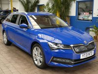 USED 2021 21 SKODA SUPERB 1.4 TSI iV 13kWh SE L Estate 5dr Petrol Plug-in Hybrid DSG Euro 6 (s/s) (218 ps) SAT NAV HEATED LEATHER INTERIOR CRUISE CONTROL PARKING SENSORS 1 OWNER EXCELLENT SERVICE HISTORY WARRANTY