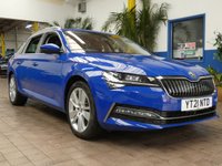 USED 2021 21 SKODA SUPERB 1.4 TSI iV 13kWh SE L Estate 5dr Petrol Plug-in Hybrid DSG Euro 6 (s/s) (218 ps) SAT NAV HEATED LEATHER INTERIOR CRUISE CONTROL PARKING SENSORS 1 OWNER EXCELLENT SERVICE HISTORY WARRANTY